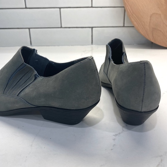 Mootsies Tootsies Vintage Western Studded Booties Sage Grey Size 7 - Picture 3 of 8